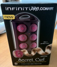 Conair InfinitiPro Secret Curl 12 Snap Rollers Curlers - Brand NEW Never Used