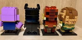 Lego SH Brickheadz Lot- Batman 41585 Flash 41598 Thanos 41605 Aqua Man 41600