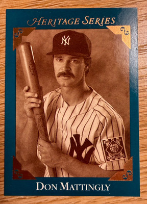 1992 Leaf Studio Heritage Don Mattingly #BC5