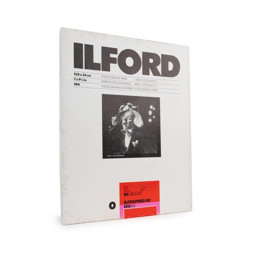 Ilford Ilfospeed RC 0.1M DeLuxe brillant format 17,8 x 24 cm - 100 feuilles - Photo 2/3