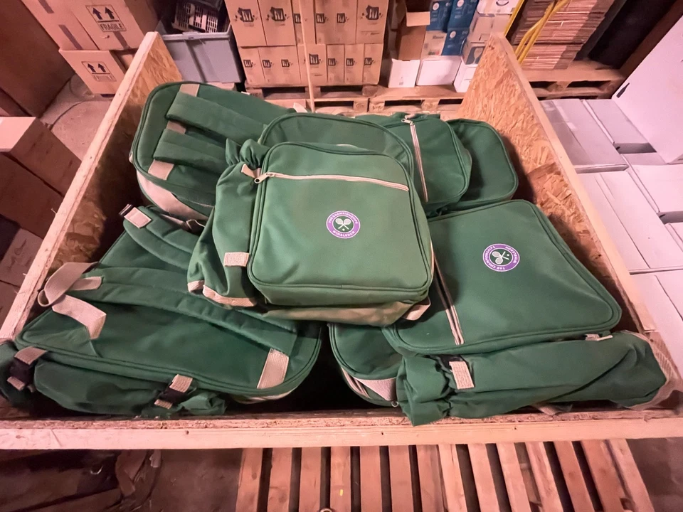 BULK 50x PCS Official Wimbledon Picnic Backpack Bag and Cutlery - Image 2 of 4