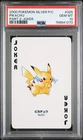 PSA 10 PIKACHU No.025 JOKER 2000 POKEMON SILVER PART 2 PLAYING CARD