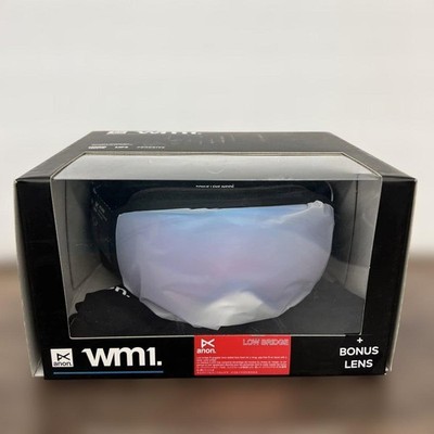 ANON Goggles Bonus Lens MFI Face Mask WM1 Low Bridge Women's New