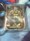Kris Murray 2023 Bowman Chrome 1st Refractor Auto 169/499 Iowa HAWKEYES