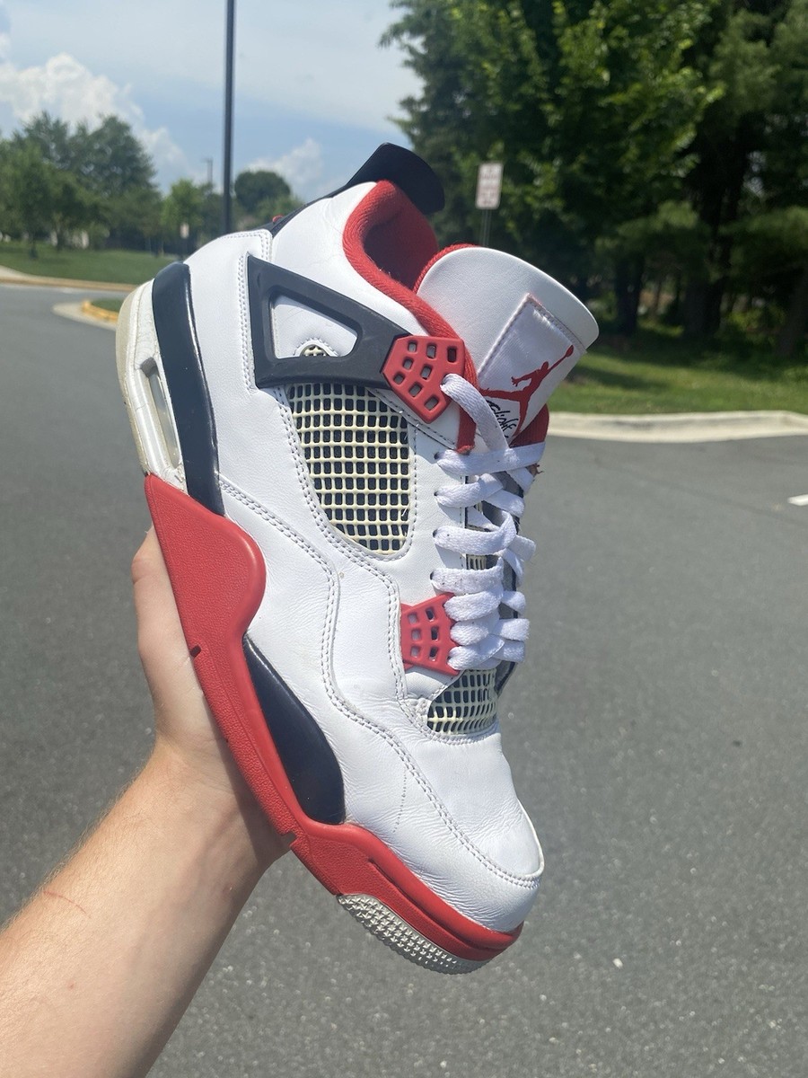 air jordan 4 fire red size 11
