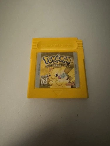 Pokemon Yellow Version for Nintendo Game Boy 1999 Authentic Game TESTED