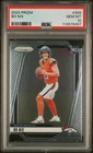 2024 PANINI PRIZM ROOKIE CARD #309 BO NIX PSA 10 BRONCOS GEM MINT RC