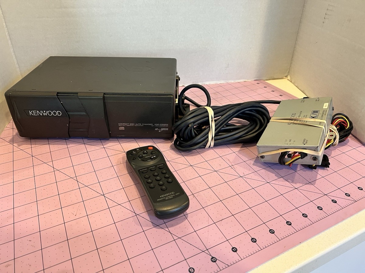 Kenwood KDC - C515 FM 10 Disc CD Changer w/ Control Modulator