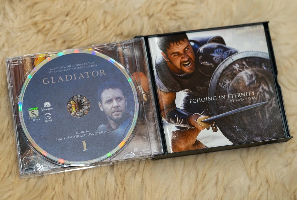 Gladiator Soundtrack 3 CD | 25th Anniversary Expanded Edition | Hans Zimmer - Image 3 of 4