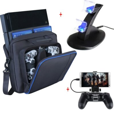 PS4 accessoires Play Station 4 Joystick PS4 chargeur Station téléphone Clip