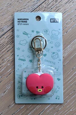 [Monopoly] Authentic BT21 Tata minini macaron keyring (UK seller)