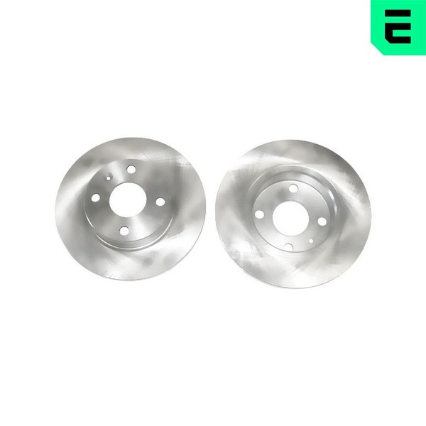Optimal 2X Bremsscheibe Hinten Ø240 Mm FüR Opel Tigra Twintop Corsa C F08 F68-image