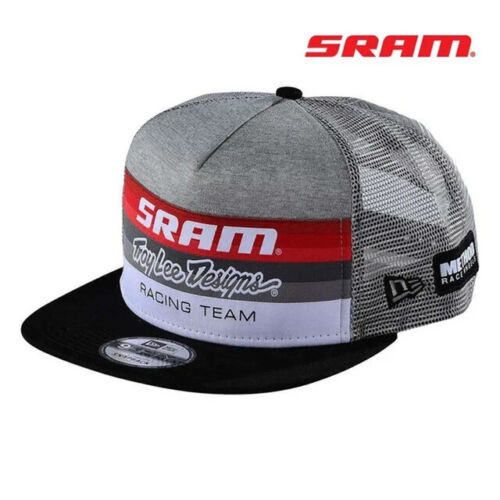 New Fashion SRAM Racing Snapback Cap Motochless Sports Fashion Baseball Hat Red - Picture 25 of 26
