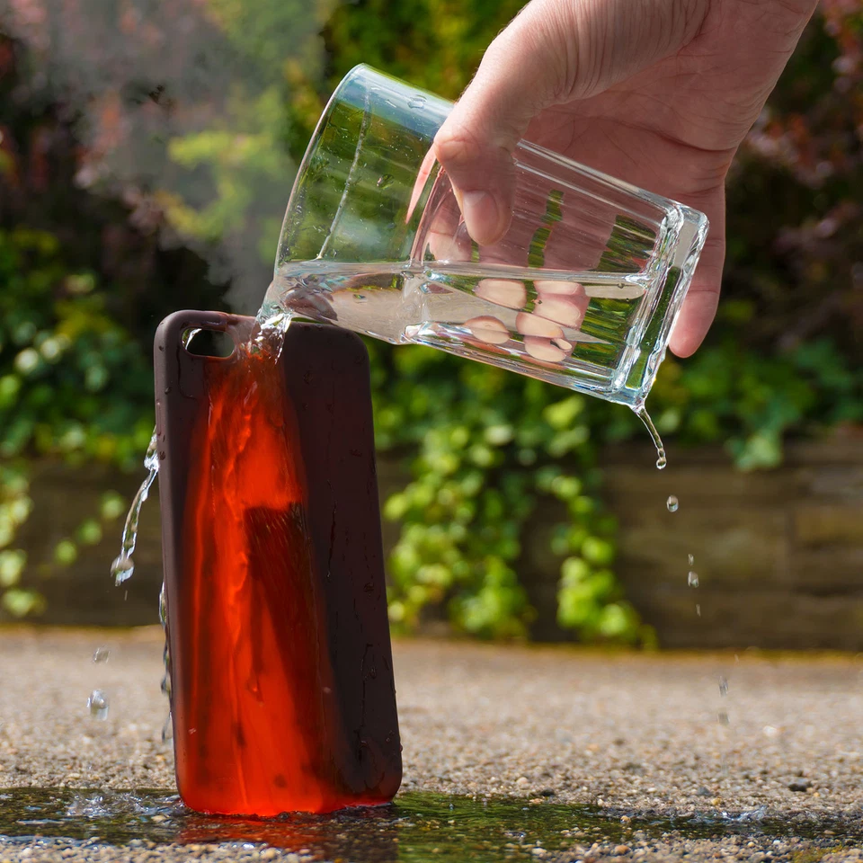 Térmico Calor Sensible Funda Protectora Cambio de Color para Apple IPHONE / 6/7 - Imagen 2 de 4