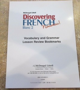 Discovering French Blanc 2 + Rouge 3 paperback | eBay