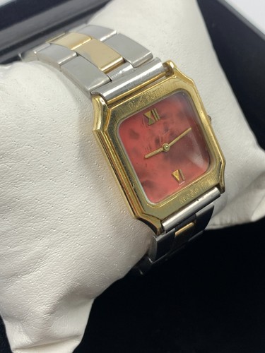 Vintage Pierre Cardin Watch Chromachron Swiss Limited Edition No 89 Rose Dial - Picture 10 of 24