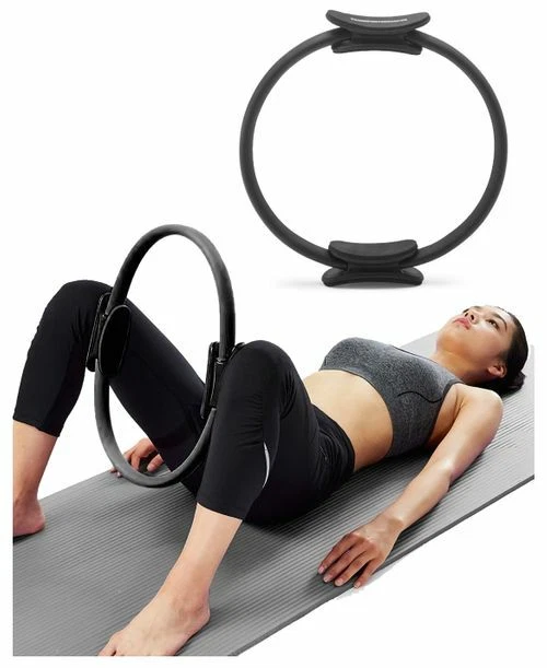 Set Di Anelli Per Pilates Completo – Cerchio Magico, Mini Palla Yoga, 3 Fasce Elastiche, Poster Allenamento E Borsa Portatile, Per Fitness A Casa E Viaggi