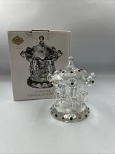 Shannon Crystal By Godinger Merry Go Round Carousel