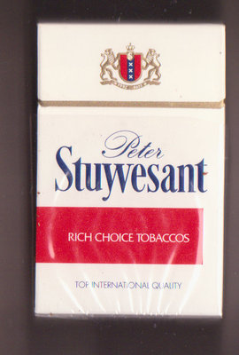 peter stuyvesant tobacco EMPTY PACKET 20 Peter Stuyvesant King Size F