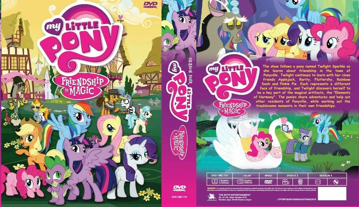 My Little Pony: Friendship Is Magic Season 4 (VOL.1 - 26 End) DVD