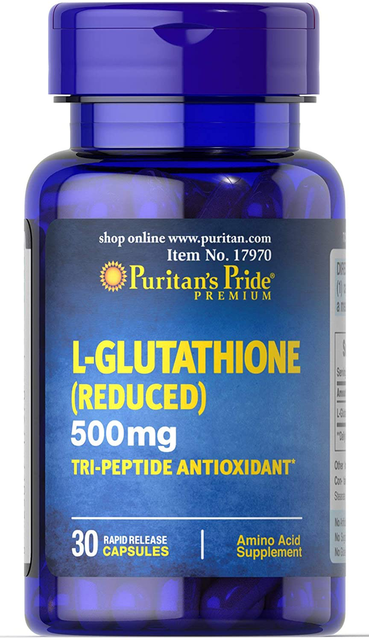 Puritan's Pride L-glutathione 500 MG 30 Capsules for sale online Puritan's Pride L-glutathione 500 MG 30 Capsules for sale online