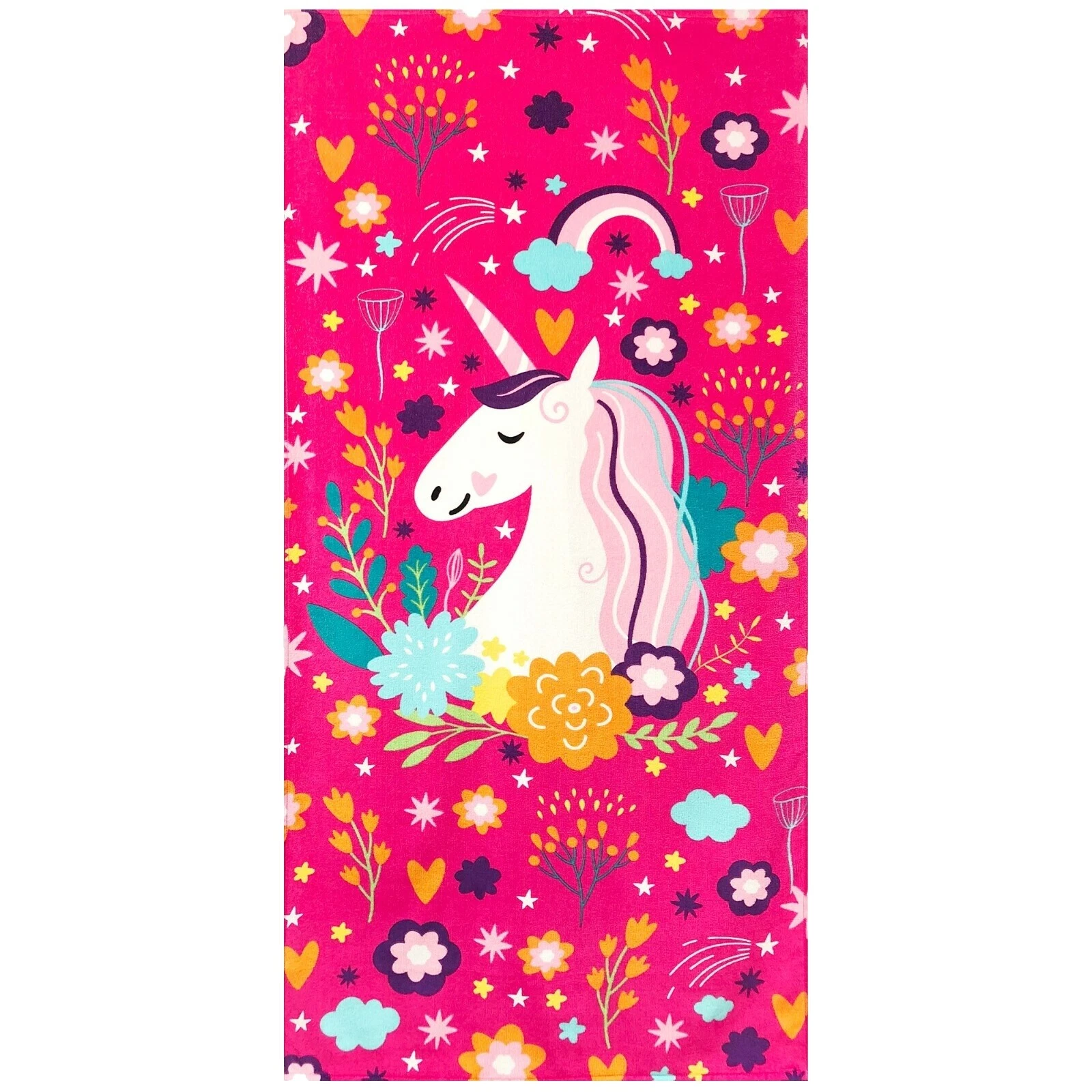 Unicorn Bath Towels & Washcloths