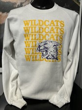 Vintage Arizona Wildcats pullover Crewneck sweatshirt Size XL Distressed Look