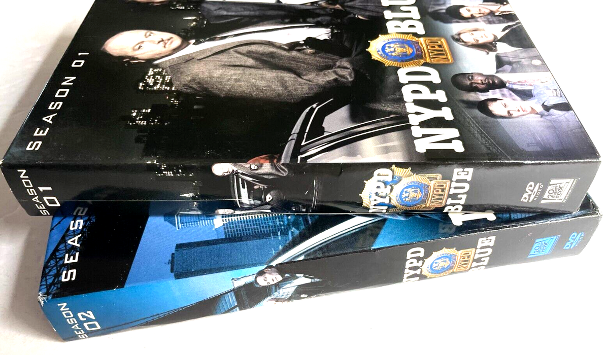 NYPD Blue Seasons 1 & 2 DVD Sets Bochco Dennis Franz Jimmy Smits