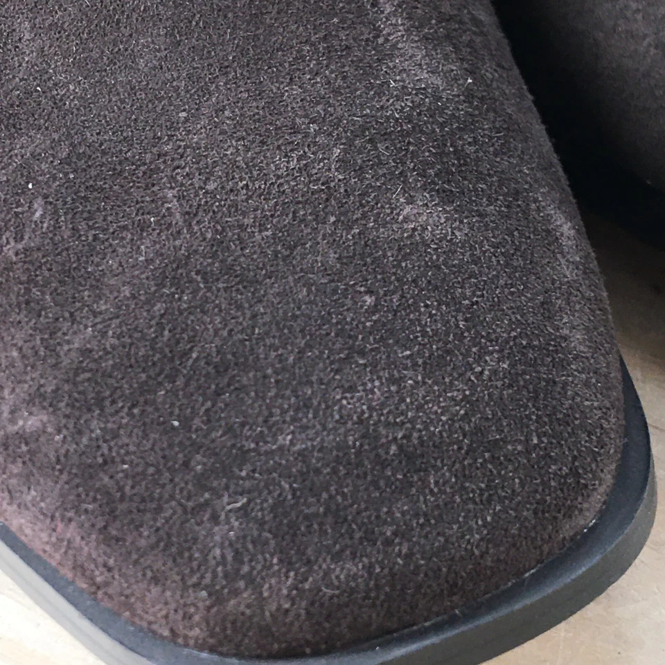 Espléndidas Botas Mujer 9.5 M Gloria Sobre La Rodilla Altas Montar Cuero Marrón Cremallera Foto 4 de 4