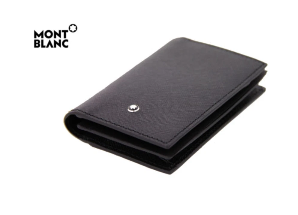 MONTBLANC SARTORIAL BUSINESS CARD HOLDER 113223 with Free Gift | eBay