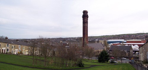 Photo 6x4 India Mills, Darwen Built in the mid 1800s by Eccles Shorrock, c2003 - 第 1/1 張圖片