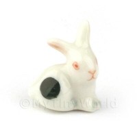 Puppenhaus Miniatur Keramik Kleiner Hase