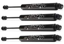 Fabtech Stealth Nitrogen Monotube Shocks Set for 18-25 Jeep Wrangler JL 3" Lift