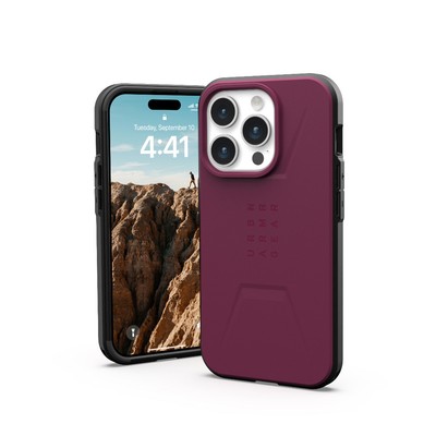 ÎÎ ÎºÎ· UAG Civilian MagSafe Î³Î¹Î± Apple iPhone 15 PRO 6.1 2023 - Bordeaux ÎÎ