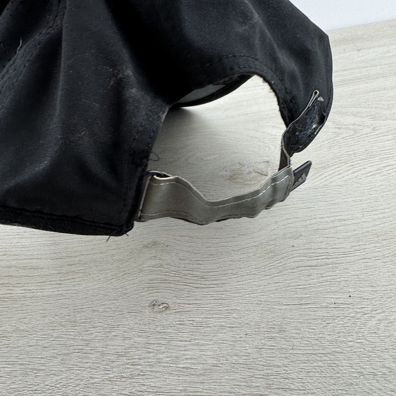 Black Adidas Patch Black Adjustable Hat Adult Siz… - image 10