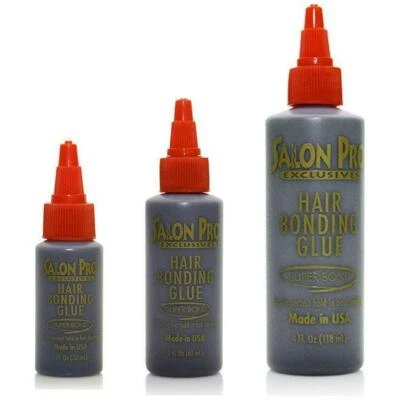 Salon Pro Bonding Glue (Black) for Hair Extensions All sizes