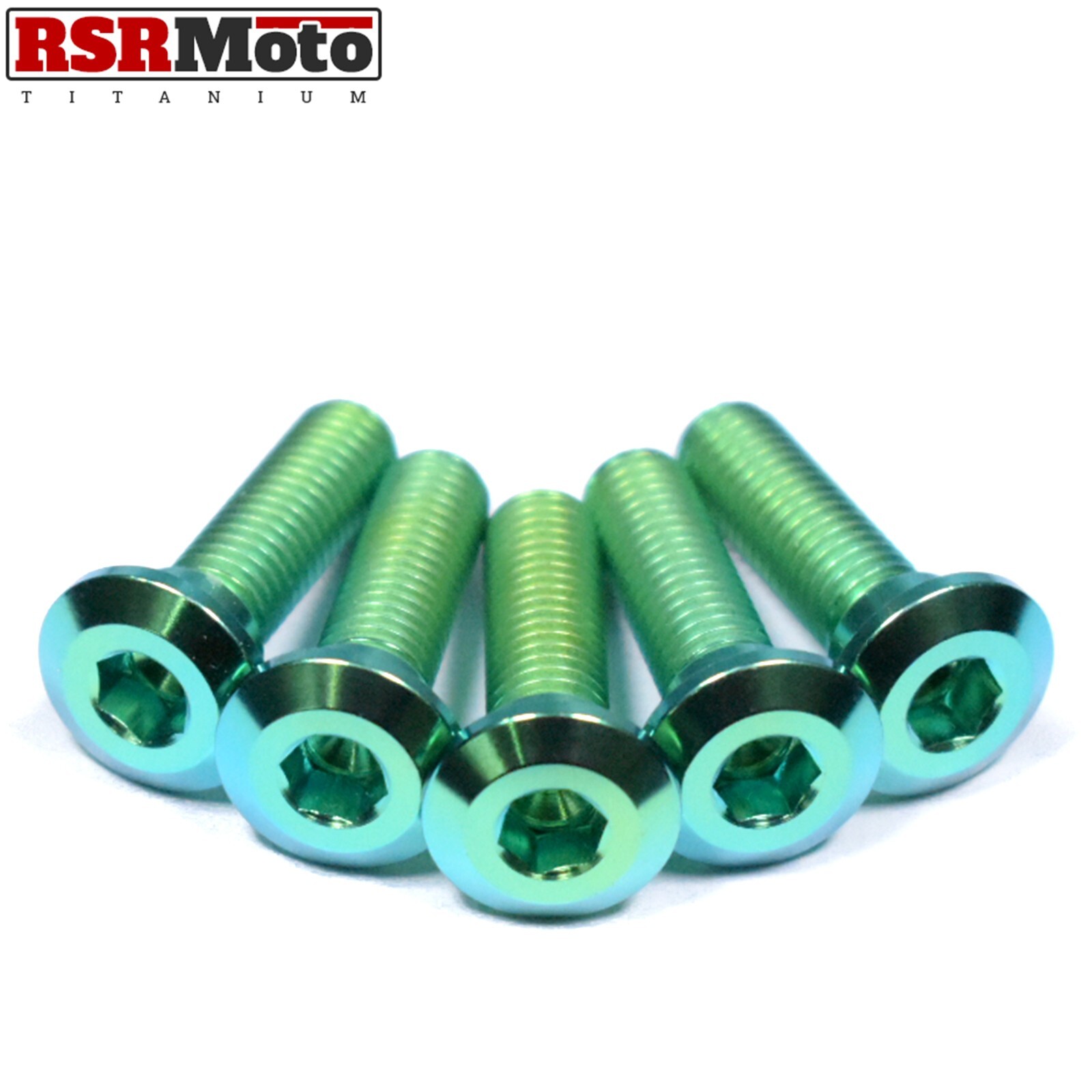 Titanium Front Brake Disc Rotor Bolts For Kawasaki ZRX1100 ZRX1200