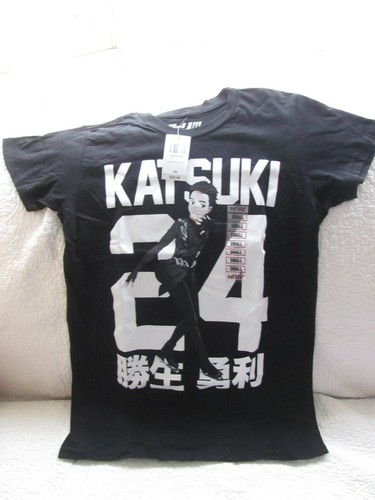 Ice Yuri Katsuki 24 Black Junior Small 