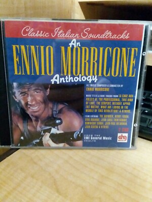 Anthology: Main Titles & Rare Tracks by Ennio Morricone (CD, Sep-1995, 2 Discs, 
