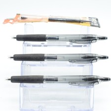 Lot of 3 New Pilot Precise Gel Ink Pens and 1 Refill - 0.7mm Fine Point - Black