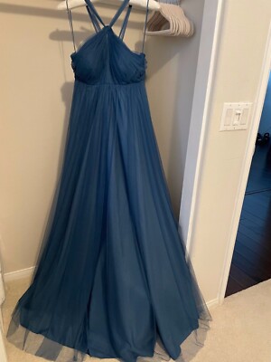 NWT Marchesa Notte Full Length Dress Bridesmaid Prom Gown