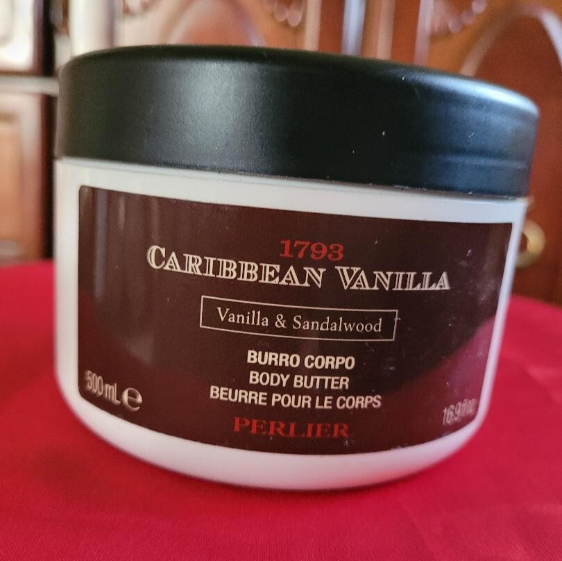 NEW Perlier 1793 Caribbean Vanilla Sandalwood  - 16.9 oz Jumbo - Body Butter