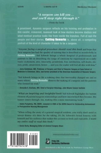 Cutting Remarks: Insights and Recollections of a Surgeon Paperback Book - Picture 2 of 2