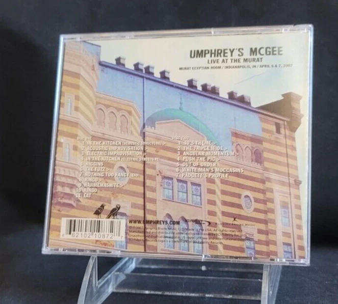 Umphrey's McGee – Live at the Murat (CD) 2 CDs, 2007, Sci Fidelity Foto 4 de 4