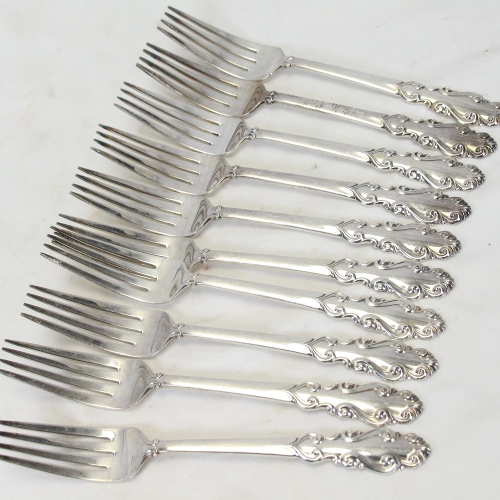 Towle Antique Flutes Dinner Forks