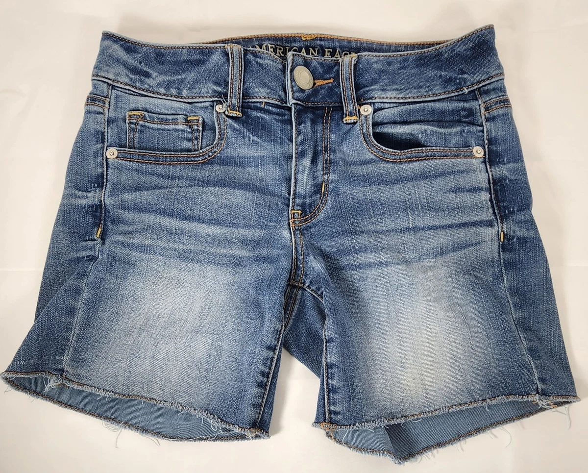 American eagle super stretch hotsell midi shorts