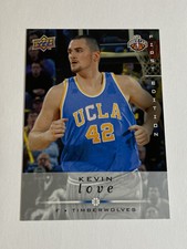 KEVIN LOVE 2008-09 Upper Deck First Edition NBA Basketball Rookie RC Card #263. rookie card picture