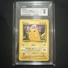 Pikachu 087/130 Base Set 2 Regular CGC 8