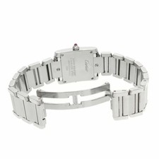 CARTIER Tank Française Sm W51028Q3 Ladies Used Watch #1221117 5