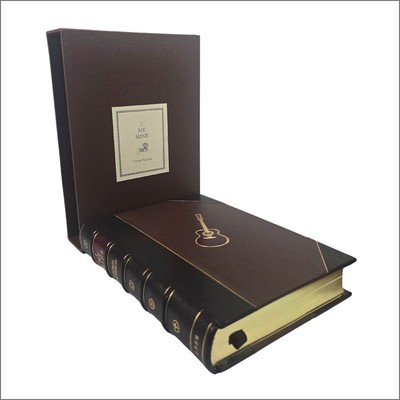 Genesis Publications George Harrison I Me Mine Book Dark Brown Cover (UK)